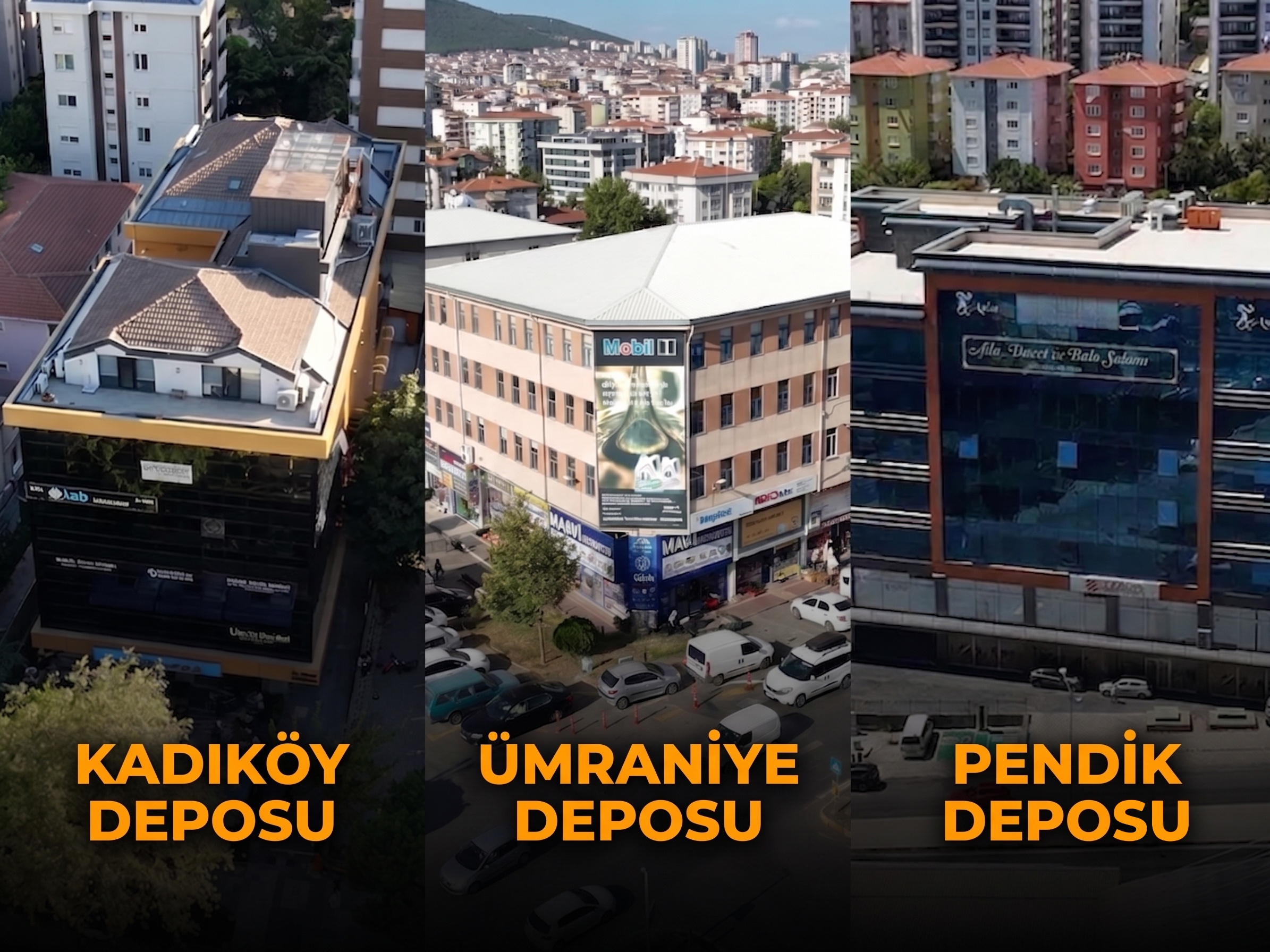 Ekoda Kadikoy, Umraniye, Pendik Tesisleri