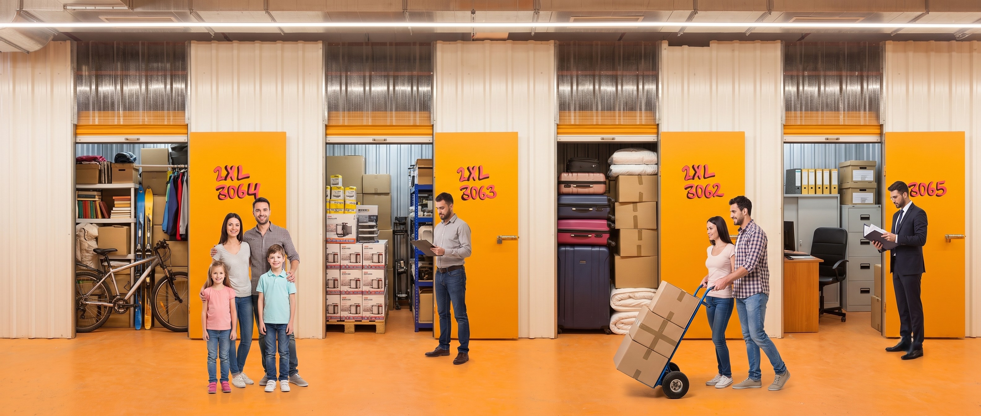 Selecting the right unit size at Ekoda storage facilities
