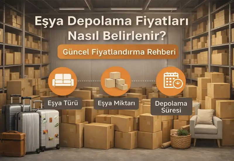 Eşya Depolama Fiyatları Nasıl Belirlenir?Güncel Fiyatlandırma Rehberi