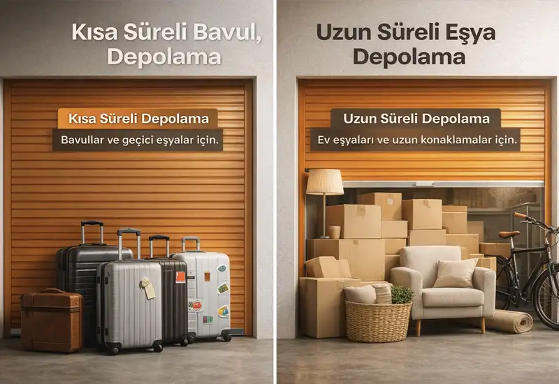 Kısa ve Uzun Süreli Depolama Arasındaki Farklar